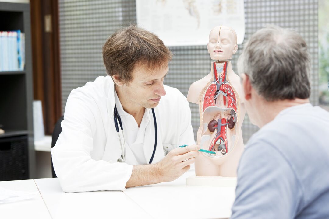 консультація лікаря при простатиті